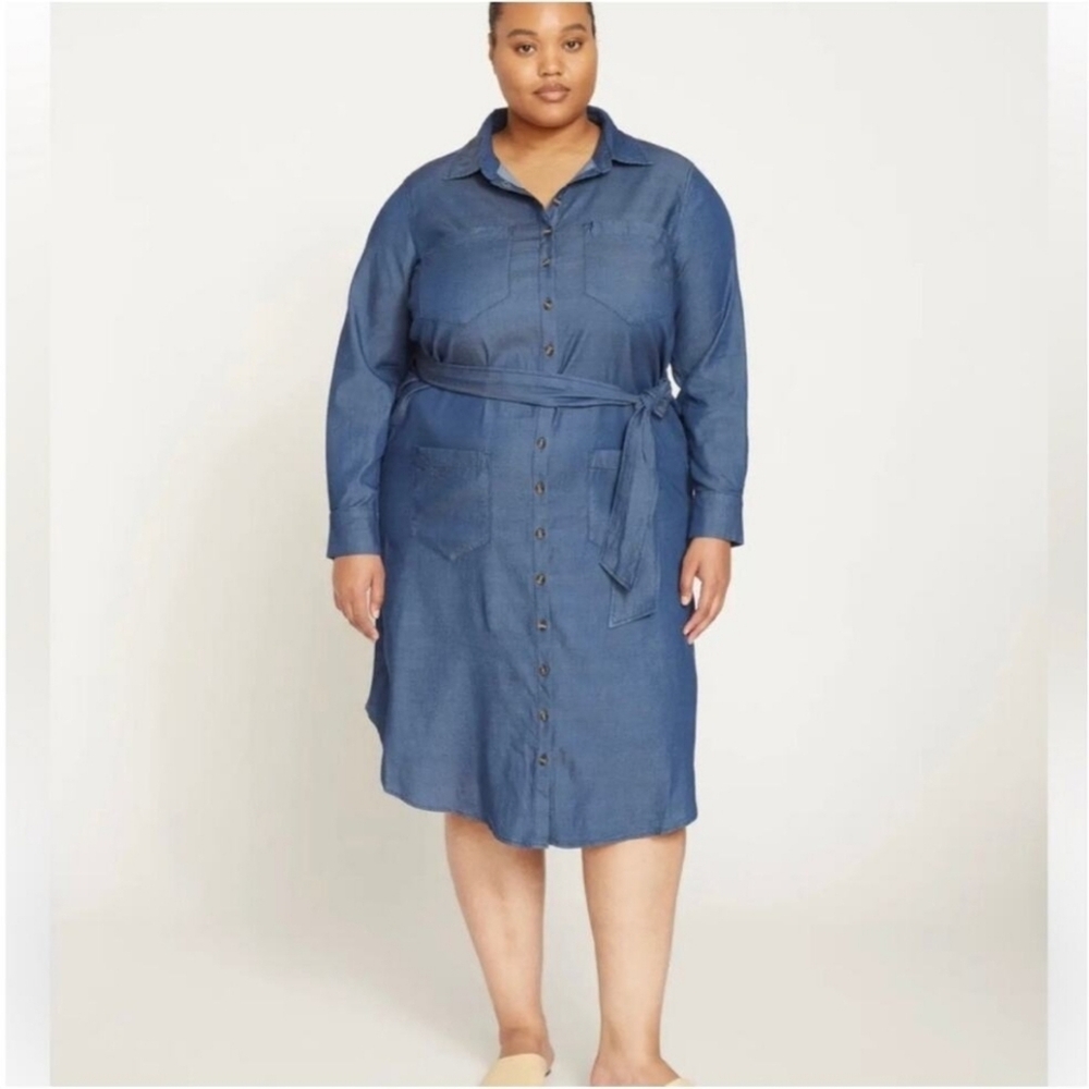 Universal Standard Denim Dress. Size Medium (18-20)